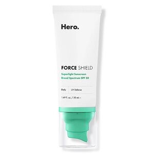 Hero Cosmetics Force Shield Super Light Sunscreen SPF 30 1.69oz